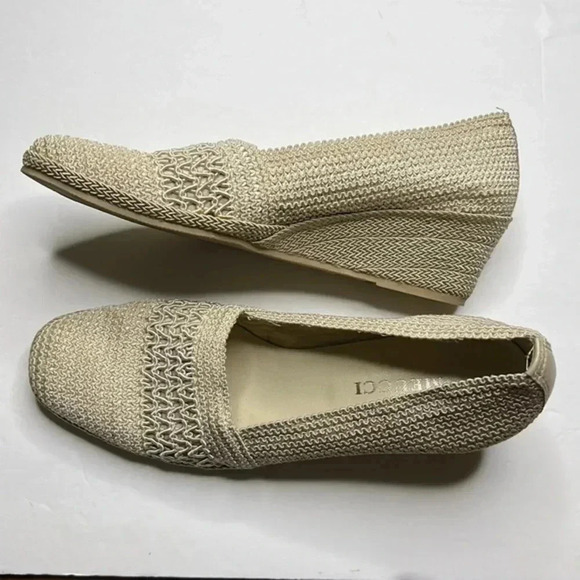 Sesto Meucci summer beige espadrilles size 10 - Picture 1 of 6